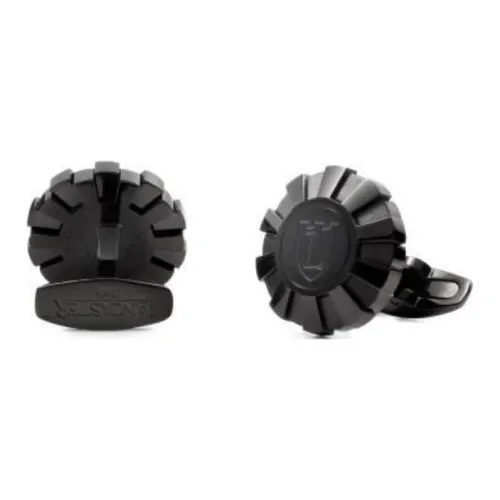 Lancaster Stainless Steel Cufflinks Men's Black