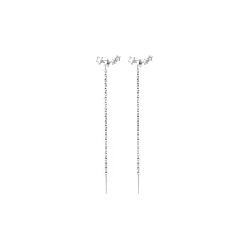KOOGIS 925 Sterling Silver Drop Earrings Women's