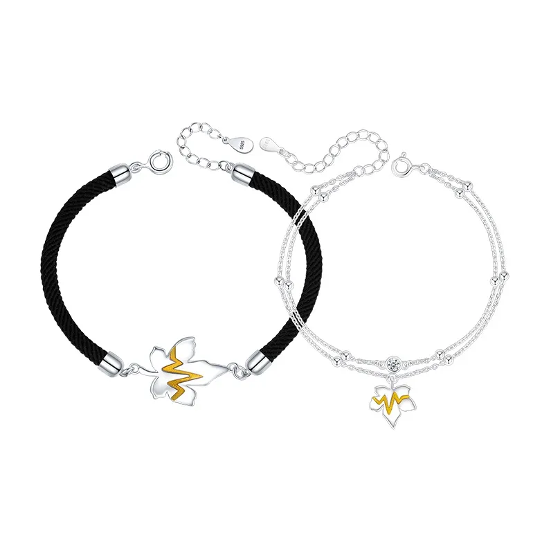 ZUOHUO S925 Silver Bracelets Unisex-0