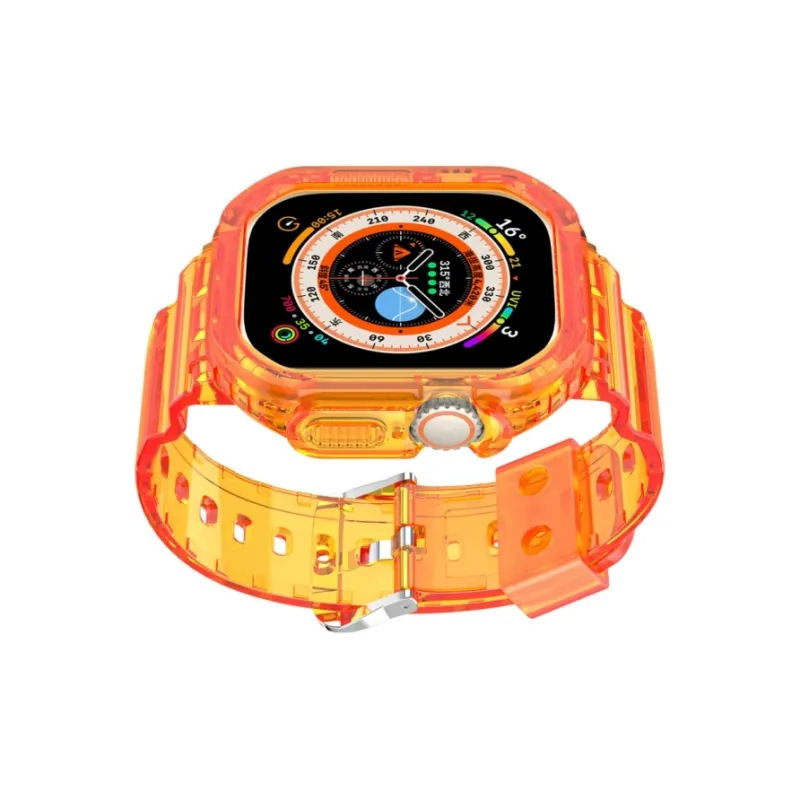 SOOPSORI Watch Band Apple Compatibility Silicone Material-26
