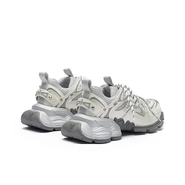 SUGARSU Low Top Chunky Sneakers Women's Mother of Pearl Color-3