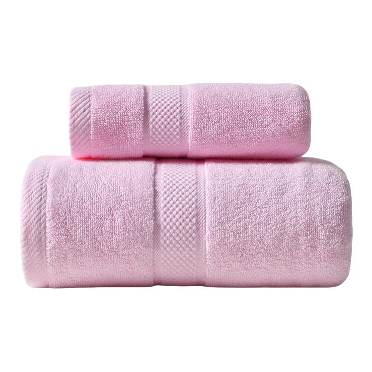HLA Classic Solid Color 100% Cotton Towel Bath Towel-23