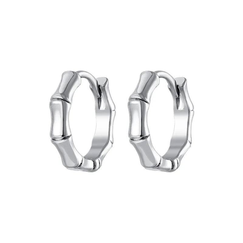 MISS XIA JWY S925 Silver Stud Earrings Unisex-0
