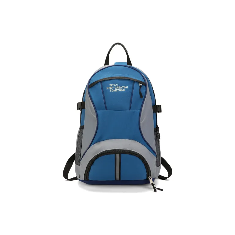 TAKI Oxford Backpack Unisex Gray/Blue-7