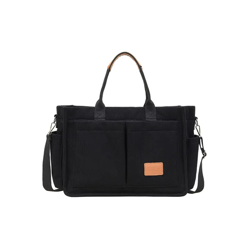 SWIMADE Corduroy Handbag Women's Multicolor-6
