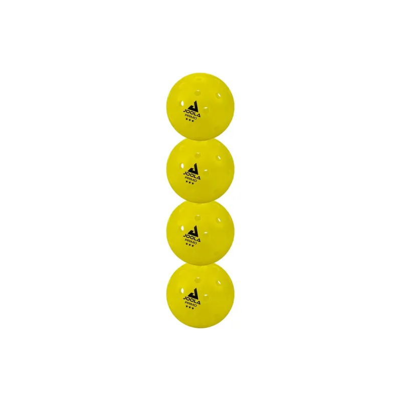 JOOLA Niche Racquet Sports Outdoor 4 Ball Yellow PEAK Pickleball-3