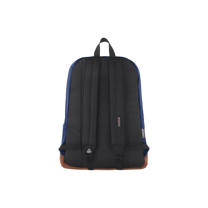 JanSport Polyester Backpack Medium Size Men's Dark Blue-3