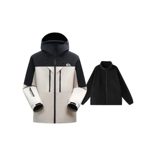 Quiksilver Hiking And Beach Rafting Water Resistant Windproof Warm And Rainproof Windbreaker Jacket Unisex
