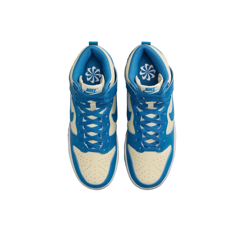 Nike Dunk High Next Nature Light Khaki Star Blue Women's-3