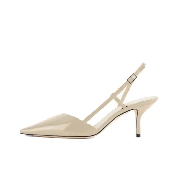 AMANI Slim Heel High Heels 6.5cm Women's Beige