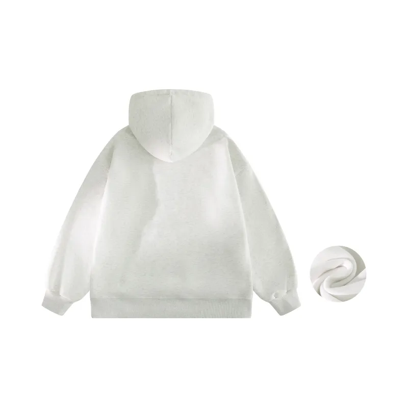 GROW DATE Sweatshirt Unisex White-34