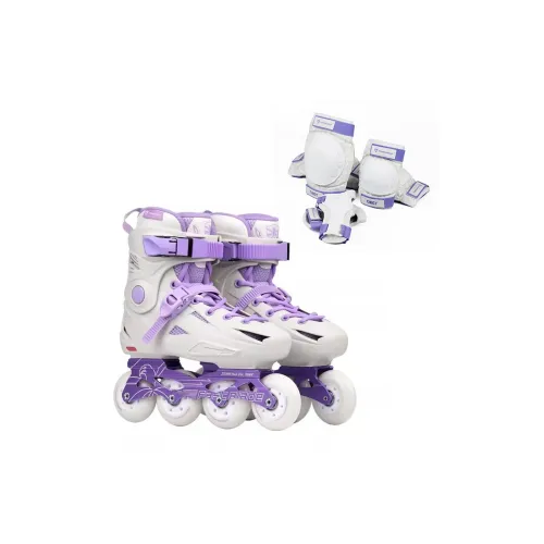 FLYING EAGLE Inline Skates Unisex White Purple