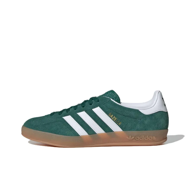 Adidas Gazelle Indoor Collegiate Green Cloud White Gum-0