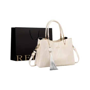 REDOO PU One Shoulder Handbags Regular Women's White/Black/Pink/Green