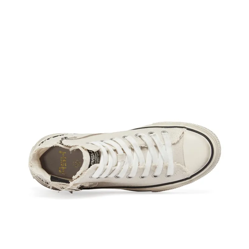 ASH RAGE BIS Collection Wear-Resistant High-Top Canvas Shoes Women's-8