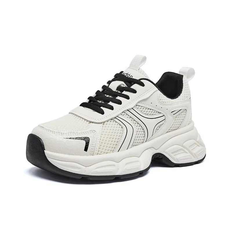 AGSDON Height Increasing Low Top Chunky Sneakers 5cm Women's-7
