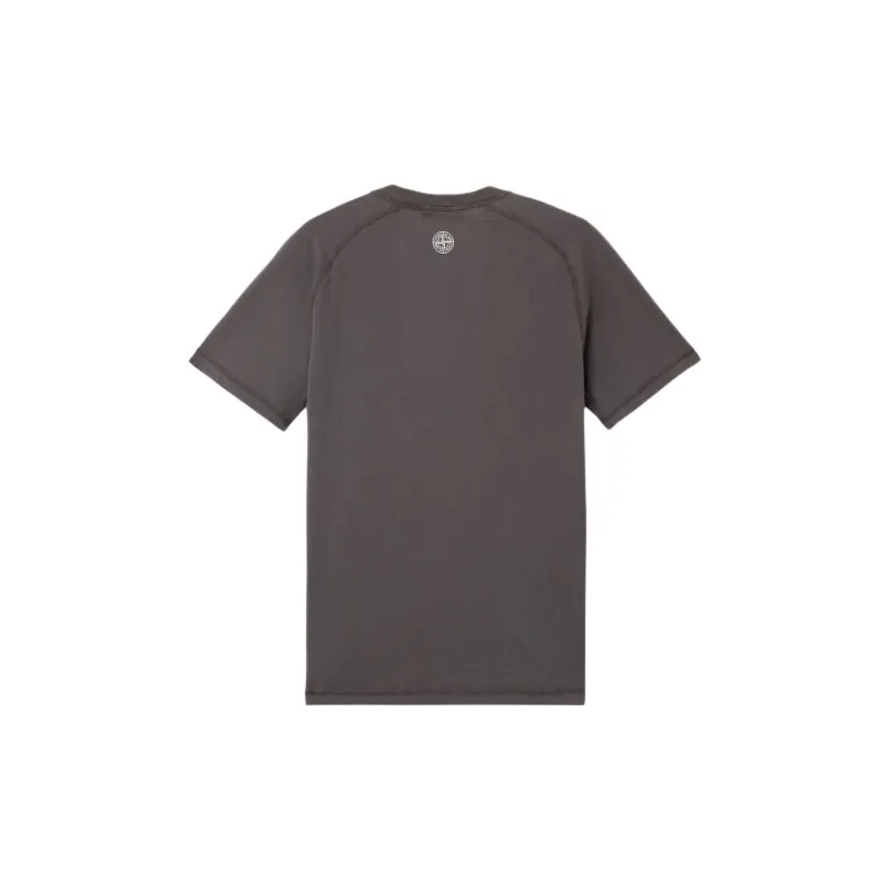 STONE ISLAND Logo Printed Crewneck T Shirt-1