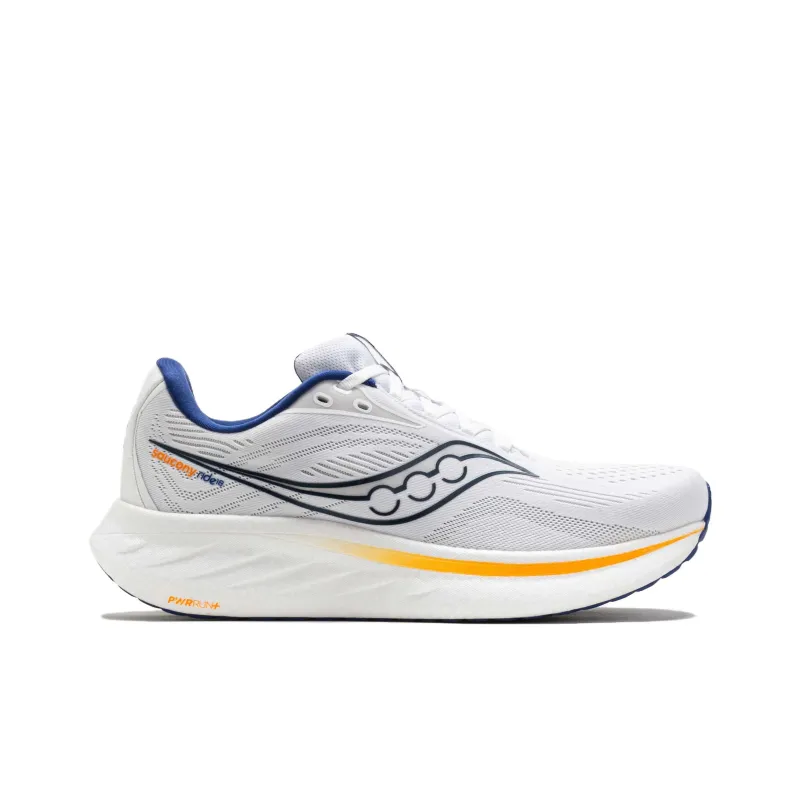 Saucony Ride 18 White Azurite-1