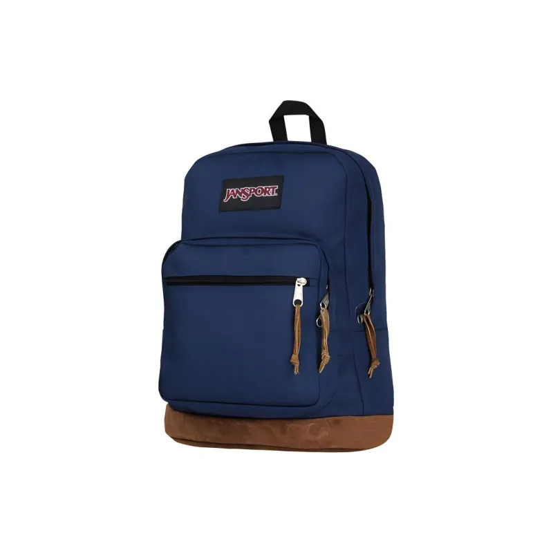 JanSport Polyester Backpack Medium Size Men's Dark Blue-2