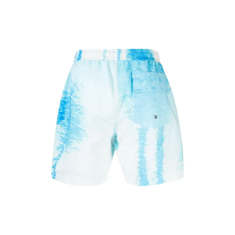 Blue Sky Inn Abstract print Swim Shorts-1