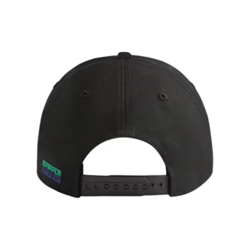 KITH X Batman Riddle Twill Low Pinch Crown Snapback Cap-1