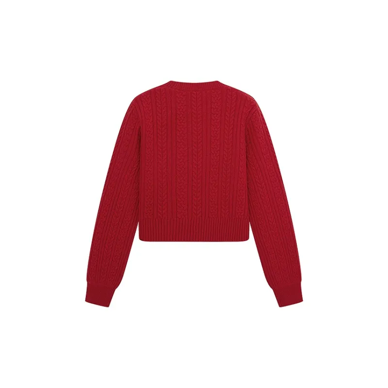 D'zzit Knitwear Unisex Red-1