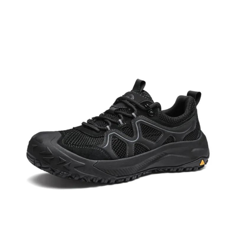 CAMEL Anti Slip And Wear Resistant Grip Low Top Trekking Shoes Men's-0