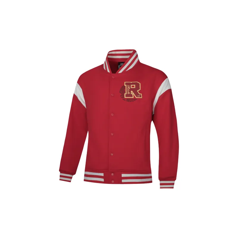 361° Jackets Coats Unisex University Red/Cream White-2