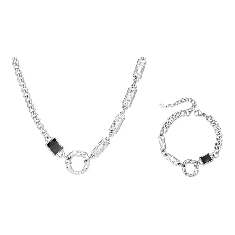 FAIRWHALE Titanium Steel Necklaces Unisex-7