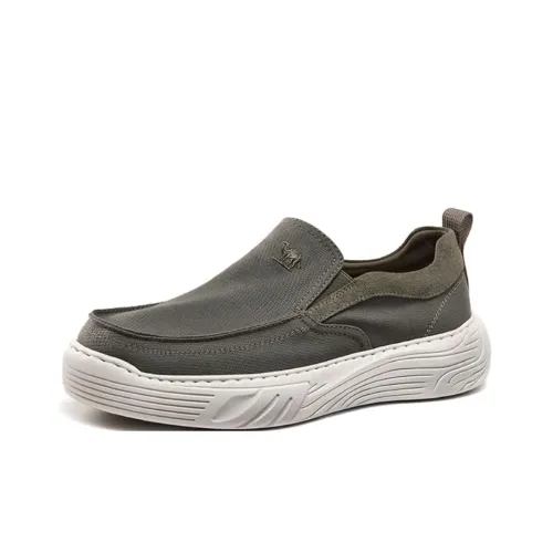 CAMEL Anti-Slip And Wear-Resistant Height Increasing Low-Top Casual Shoes Men's