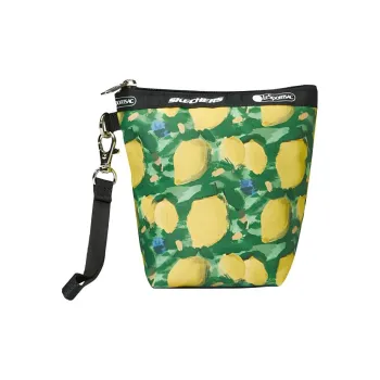 Skechers LeSportsac Collaboration Fabric Coin Purse, Clutch Regular Unisex Lemon