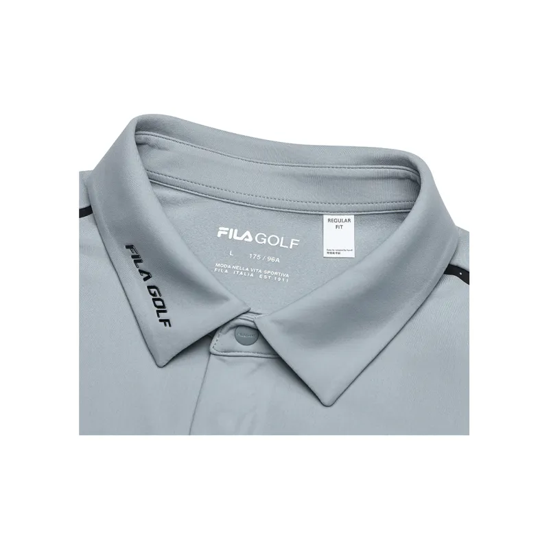 FILA AthleticsGolf Collection Polo Shirt Men's Sea Stone Gray-5