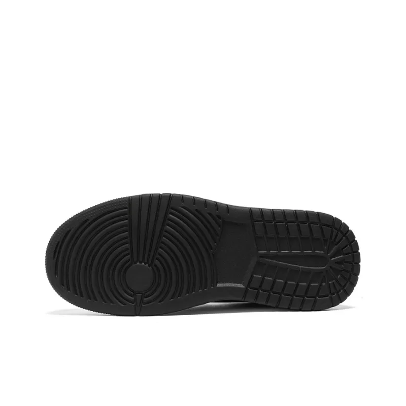 NAVIGARE Small Sailboats Height Increasing Low Top Skateboard Shoes Men's Black-5