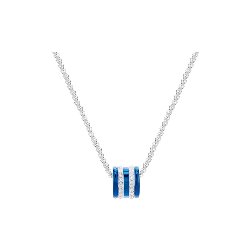 ENFANTIN Titanium Steel Zircon Necklaces Unisex-6