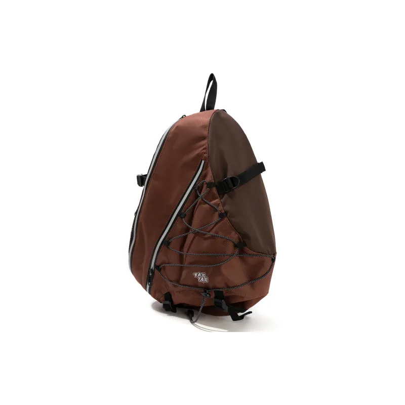 TAKI Nylon Crossbody Bags Unisex Brown-1
