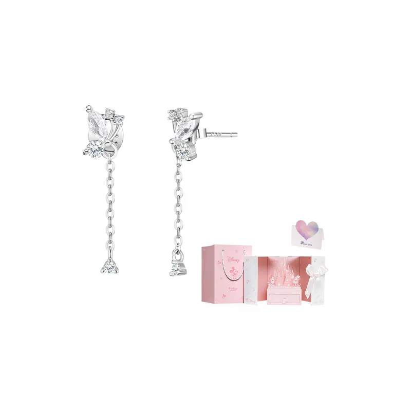 Disney S925 Silver Earrings Women's-7