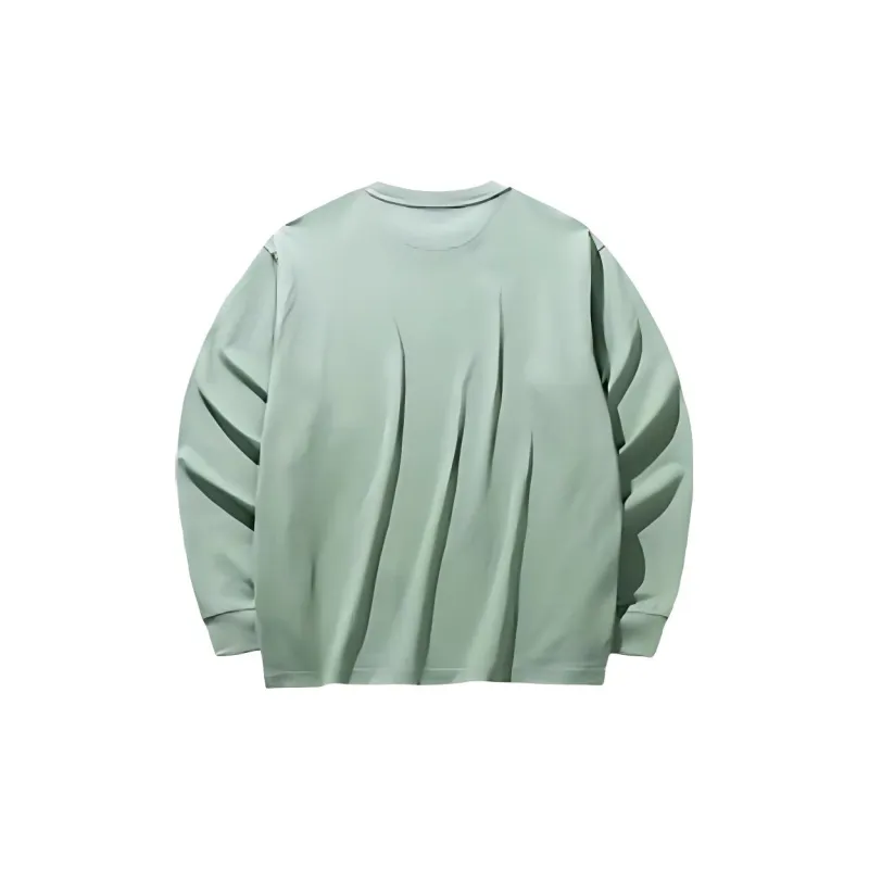 CHAOJIANTA Sweatshirt Unisex Mature Jasmine Green-1