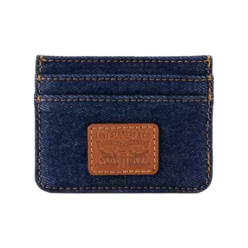 Levi’s 100% Cotton Card Holder Regular Men's Blue