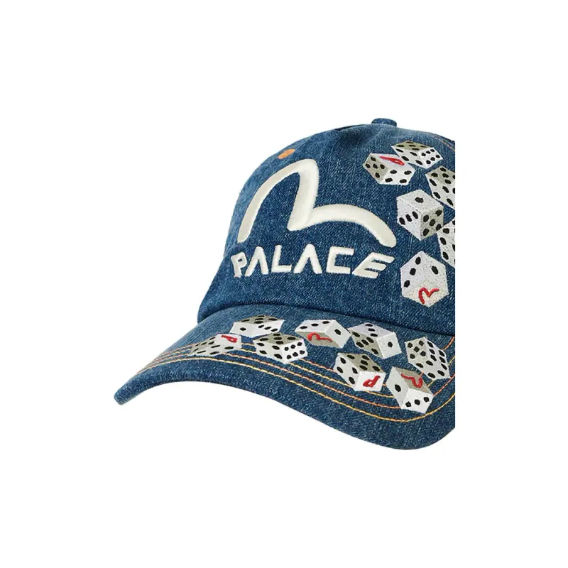 PALACE X Evisu Dice Mesh Trucker-2