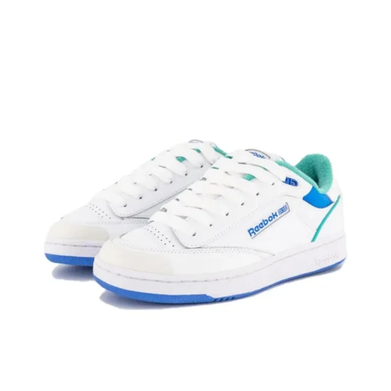 Reebok Club C Bulc 'White Unleashed Green Blue'-2