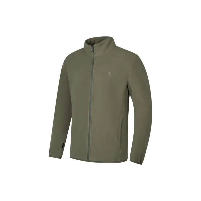 QIAODAN Mountain God Series Waterproof And Windproof To Keep Warm Windbreaker Jacket Men's Chalcedony Green-2