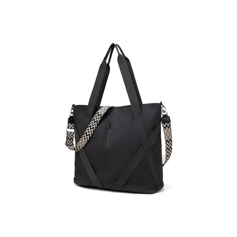 TAKI PU Crossbody Bag Shoulder Bag Regular Unisex Black/Gray Brown-2