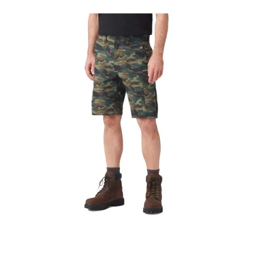 Dickies FLEX Cooling Regular Fit Cargo Shorts 11 Casual Shorts Men's Green