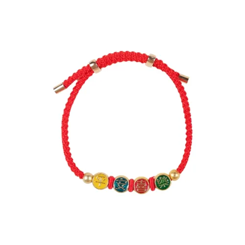 Smiley Elastic Rope Bracelet