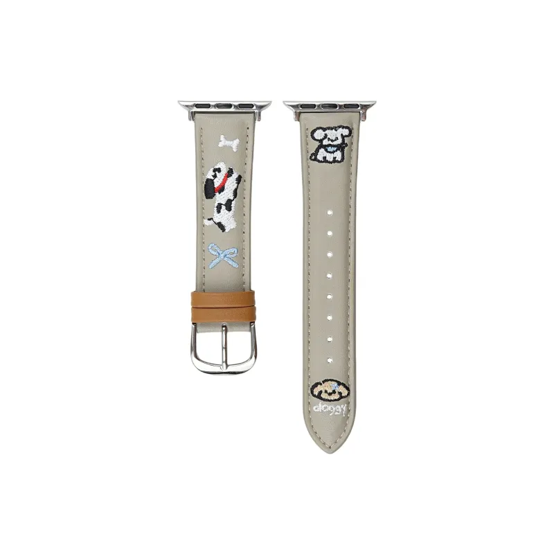 PULAISI Watch Band Apple Compatibility Genuine Leather Material-7