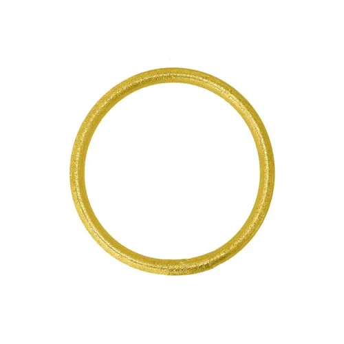 ANARTXY Ethylene Plastic Bangles Women's Yellow