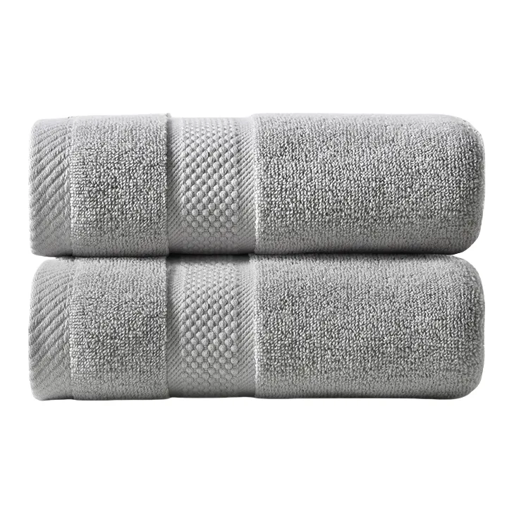 HLA Classic Solid Color 100% Cotton Towel Bath Towel-11