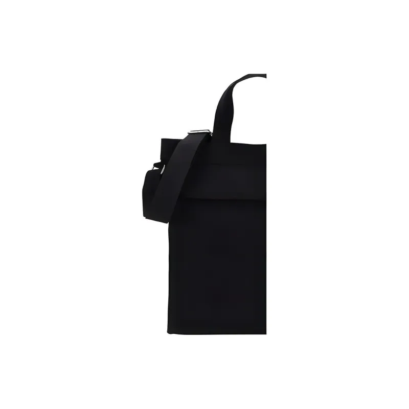 KANGOL Canvas Canvas Bag Tote Bag Shopping Bag Shoulder Bag Crossbody Bag Handbag Regular Unisex Black-3