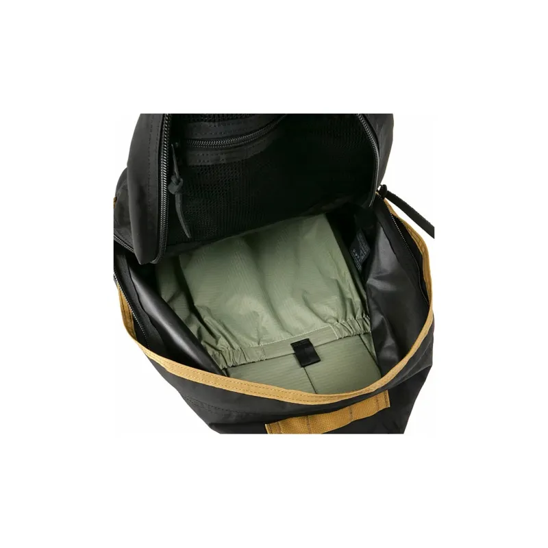 GREGORY Nylon Backpack Regular Unisex Black & Yellow-4