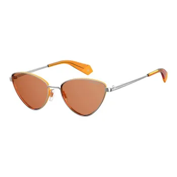 Polaroid Metal Cat Eye Sunglasses Women's Silver